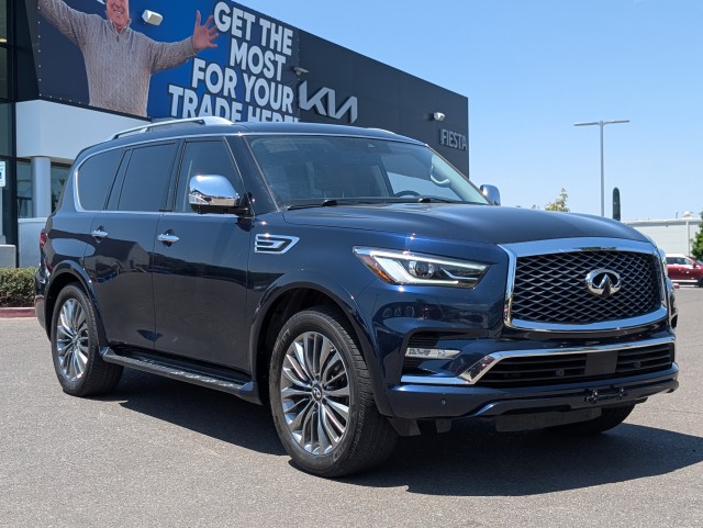 Used 2019 Hermosa Blue INFINITI LUXE image 1