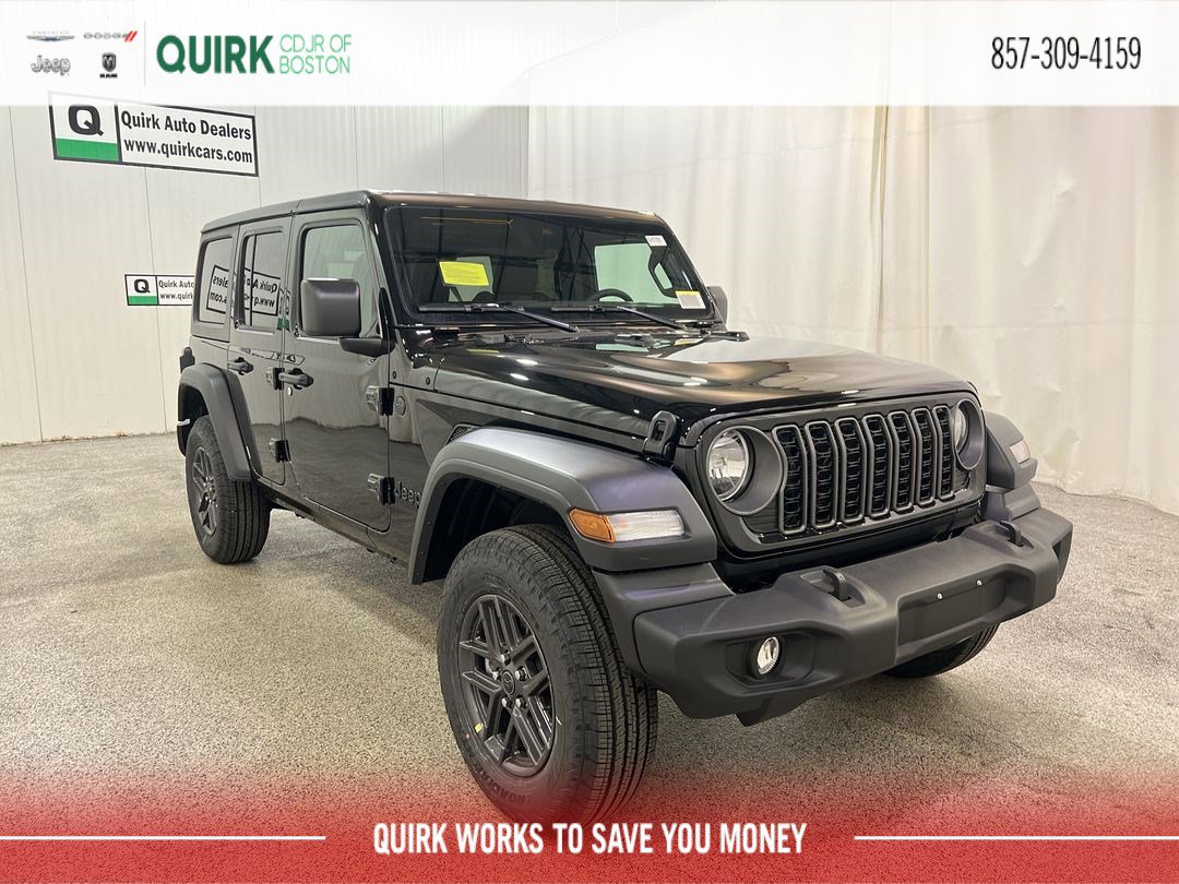 New 2025 Black Clearcoat Jeep Sport S image 1