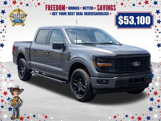 New 2025 Carbonized Gray Metallic Ford STX image 1