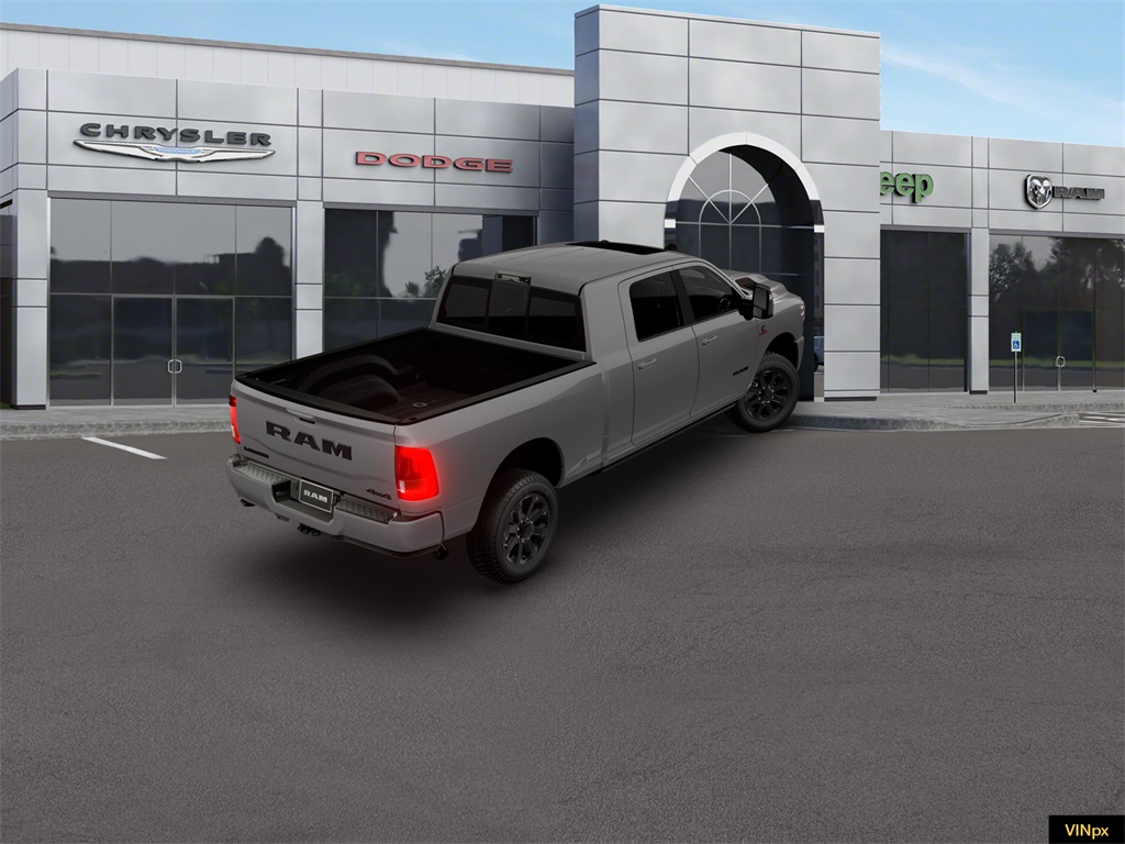New 2026 Ceramic Gray Clear-Coat Exterior Paint RAM Laramie Night Edition image 19