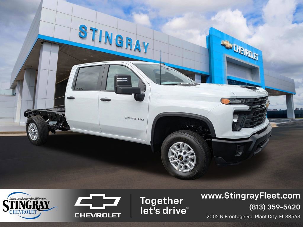New 2026 Chevrolet Silverado 2500 HD Work Truck Crew Cab in Plant