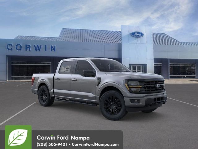 New 2025 Carbonized Gray Metallic Ford XLT image 1