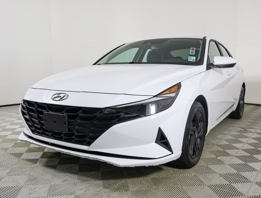 2023 Hyundai Elantra Hybrid Blue photo 2