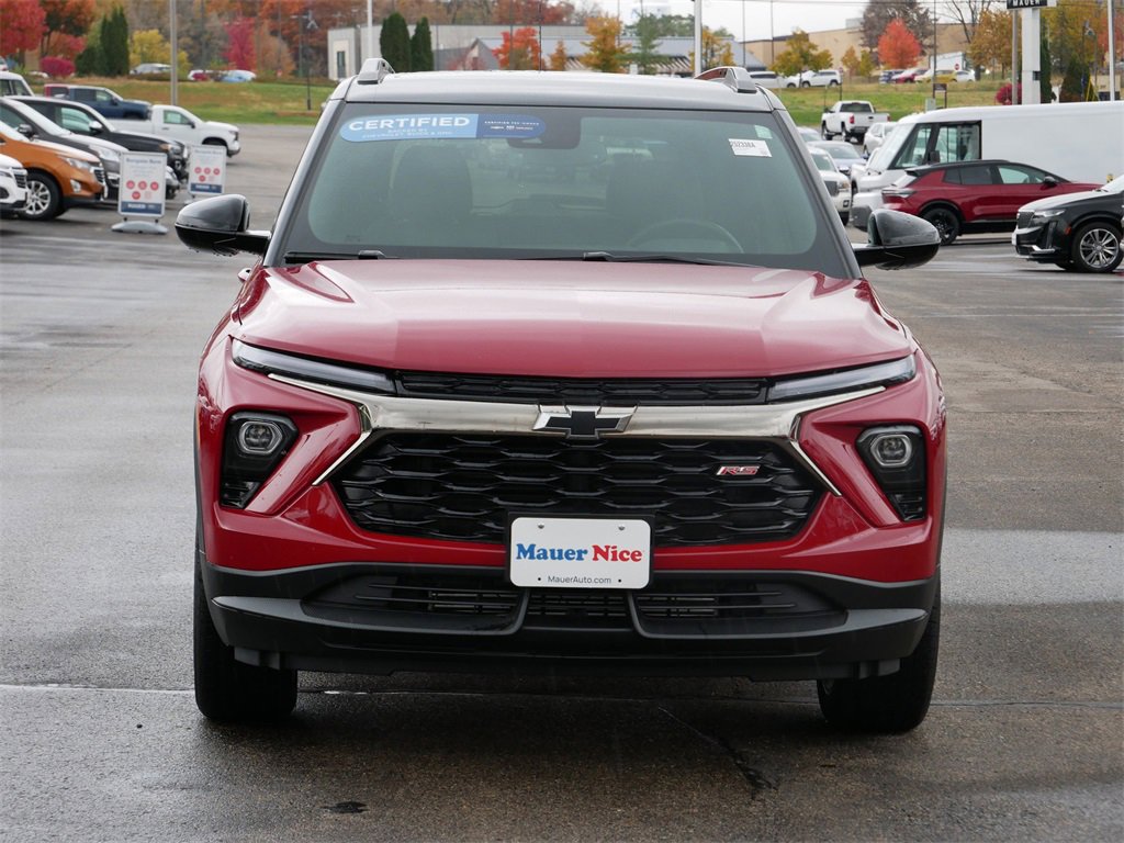 Certified 2026 Chevrolet Trailblazer RS with VIN KL79MUSL9TB019937 for sale in Inver Grove Heights, Minnesota