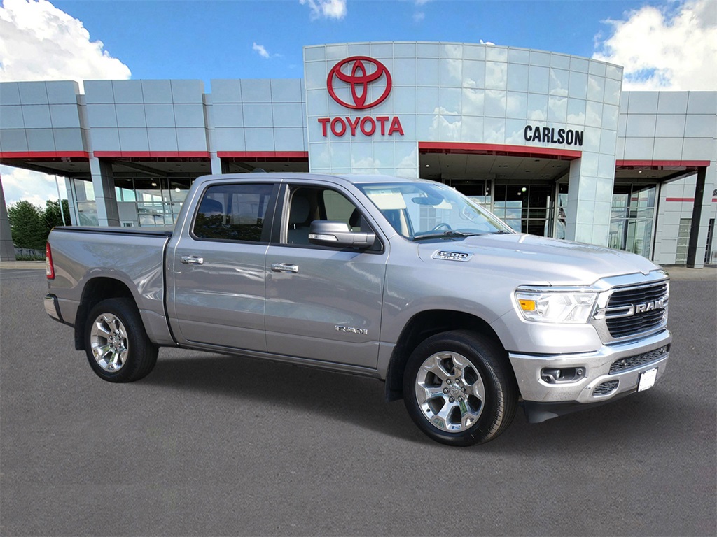 Used 2020 RAM Ram 1500 Pickup Big Horn/Lone Star with VIN 1C6SRFFT3LN167180 for sale in Minneapolis, Minnesota