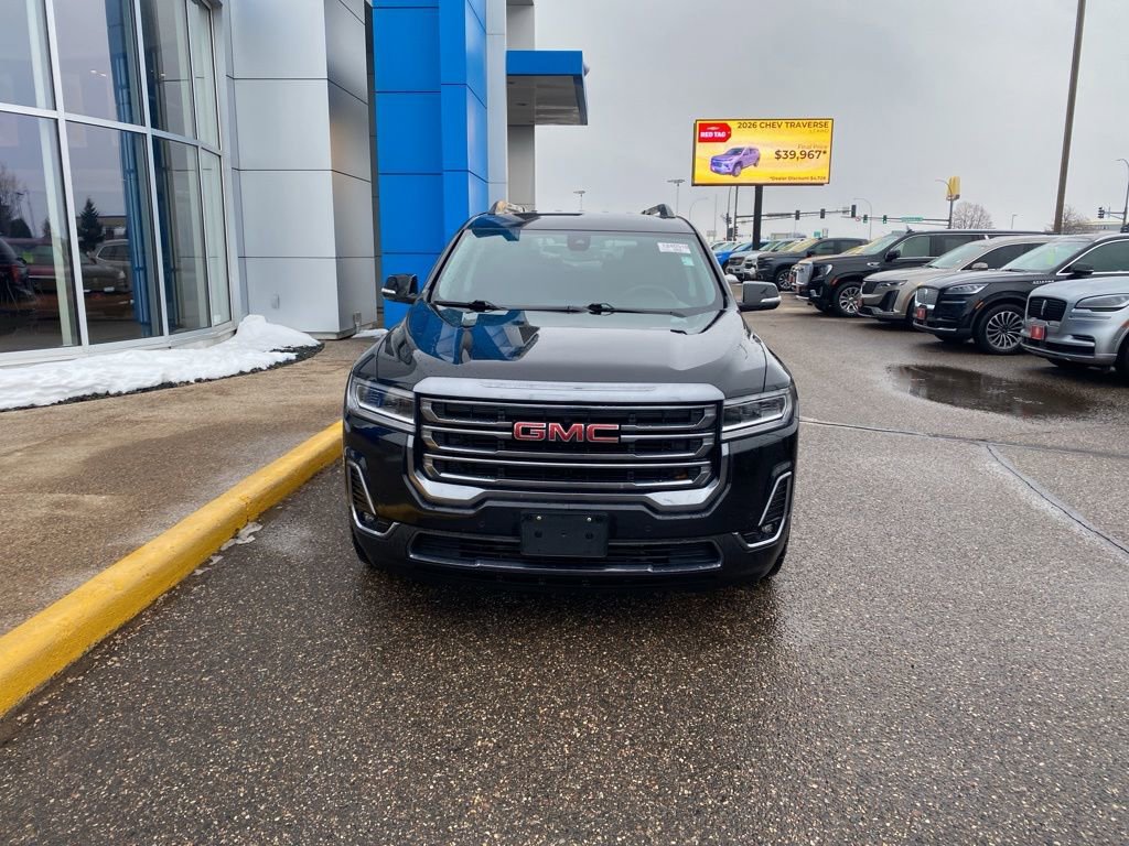 Used 2023 GMC Acadia AT4 with VIN 1GKKNLLS3PZ136884 for sale in Monticello, Minnesota