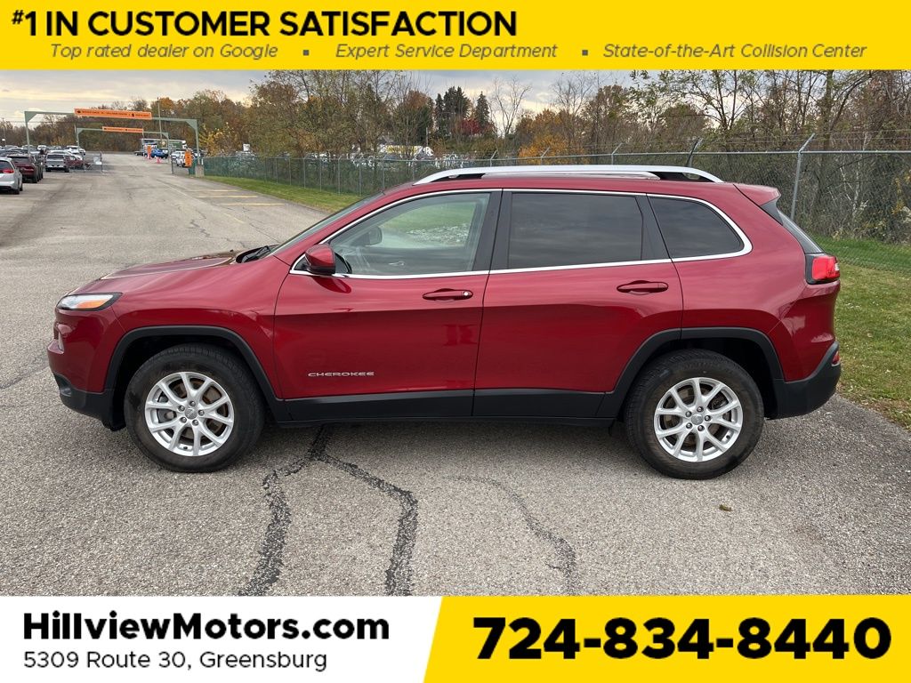 Used 2017 Jeep Cherokee Latitude with VIN 1C4PJMCS6HW570643 for sale in Greensburg, PA