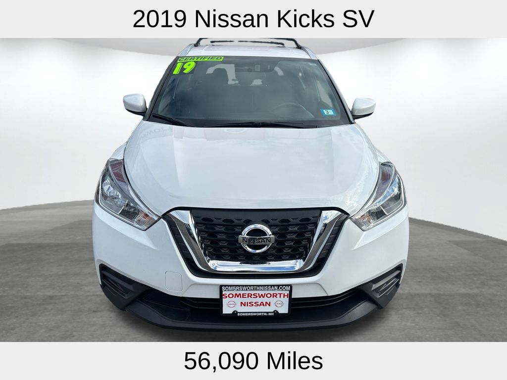 Used 2019 Nissan Kicks SV with VIN 3N1CP5CU7KL471821 for sale in Somersworth, NH
