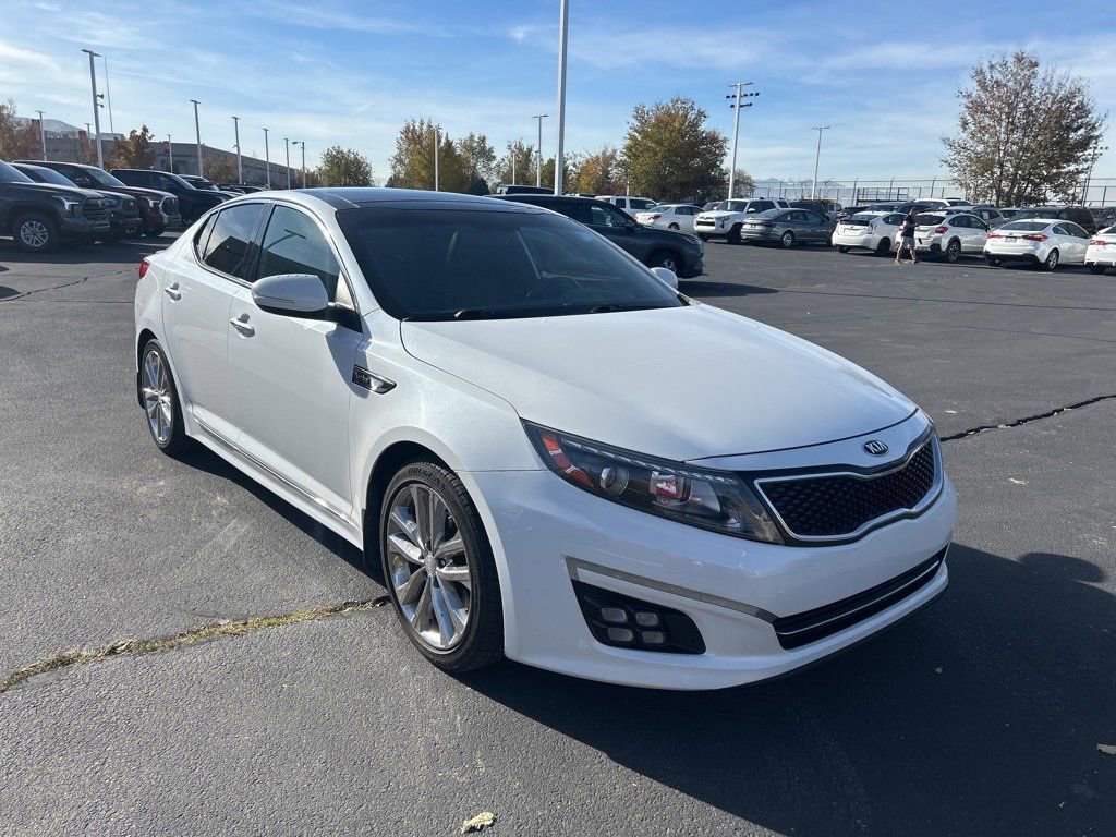 Used 2015 Kia Optima SX with VIN 5XXGR4A63FG477270 for sale in Bountiful, UT