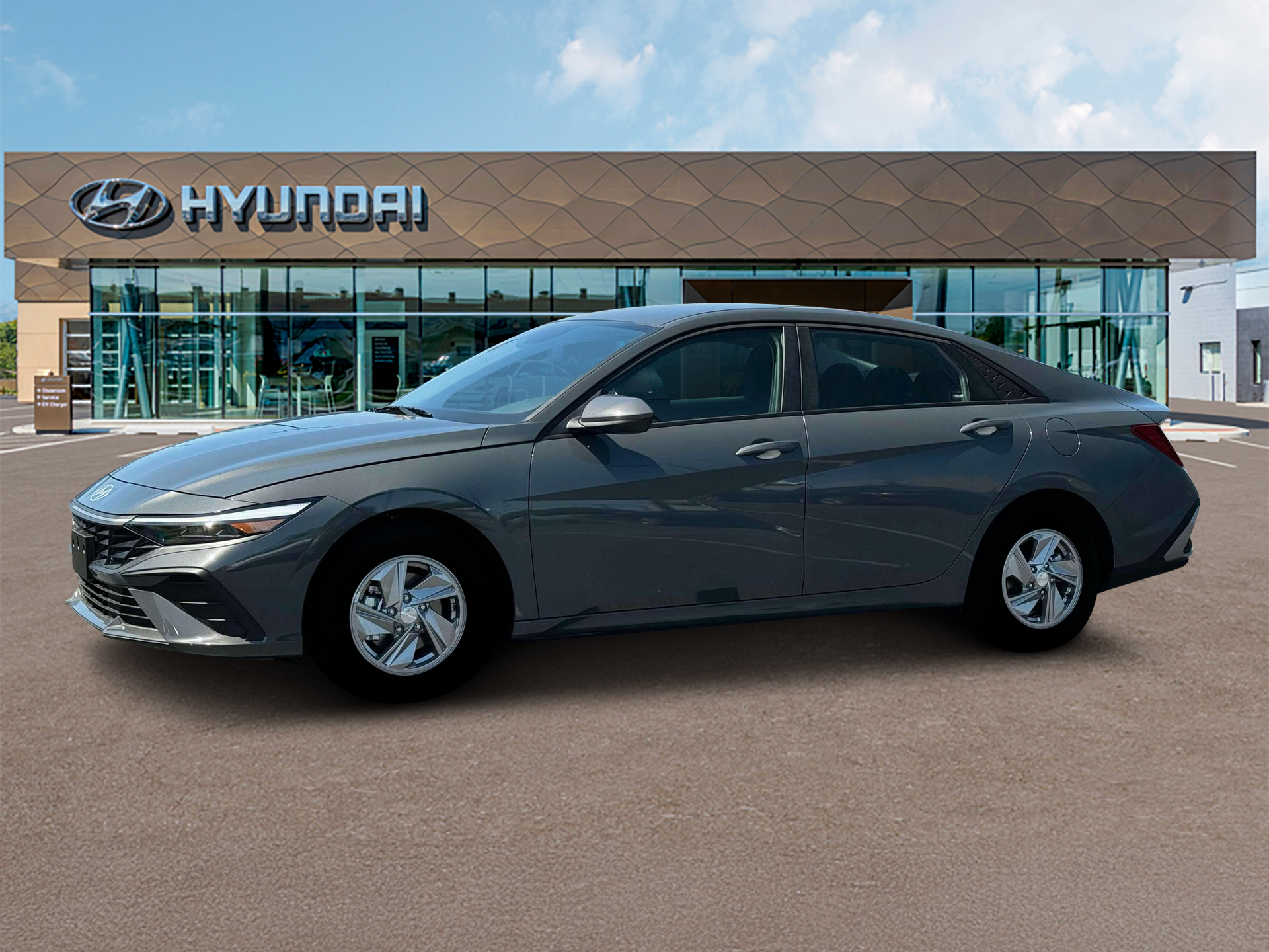 New 2025 Gray Hyundai SE image 2
