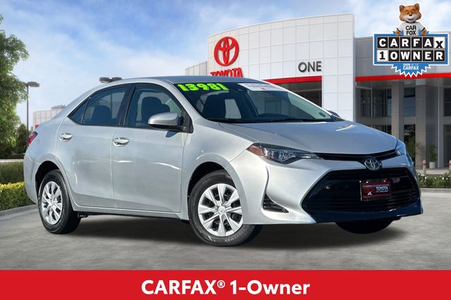 Used 2018 Toyota Corolla L with VIN 5YFBURHE0JP779988 for sale in Oakland, CA