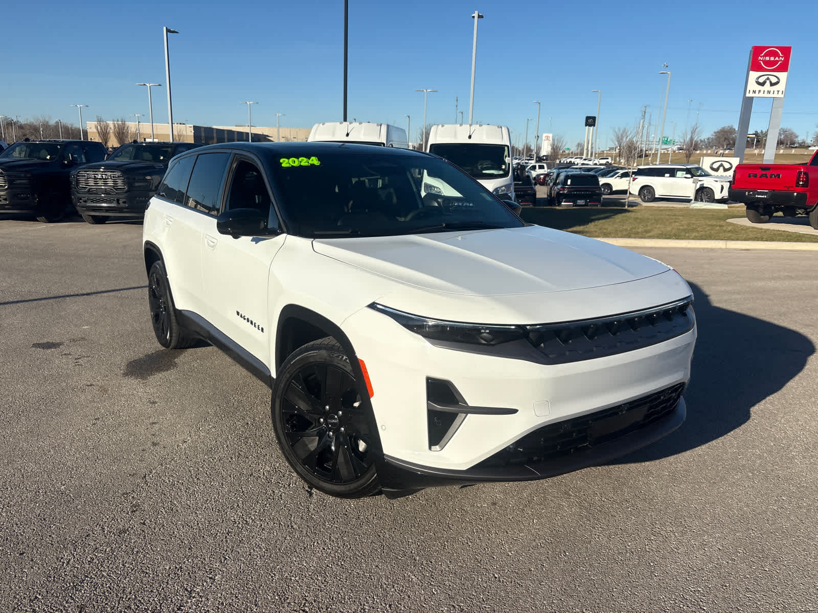 Used 2024 Jeep Wagoneer S Launch Edition with VIN 3C4RJNAK6RT179761 for sale in Shawnee, KS