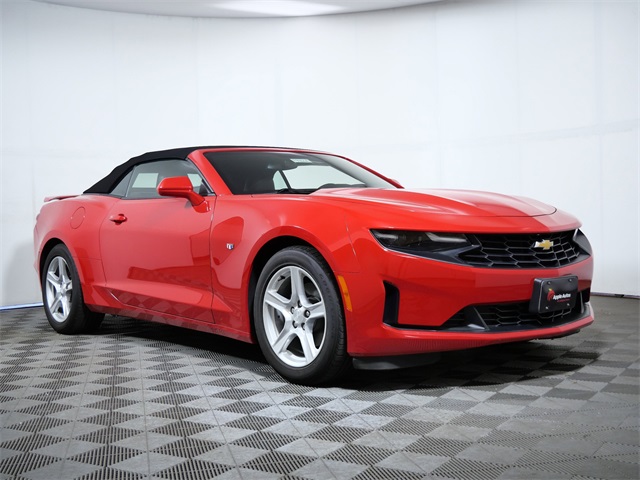 Certified 2022 Chevrolet Camaro 2LT with VIN 1G1FD3DX8N0129496 for sale in Apple Valley, Minnesota