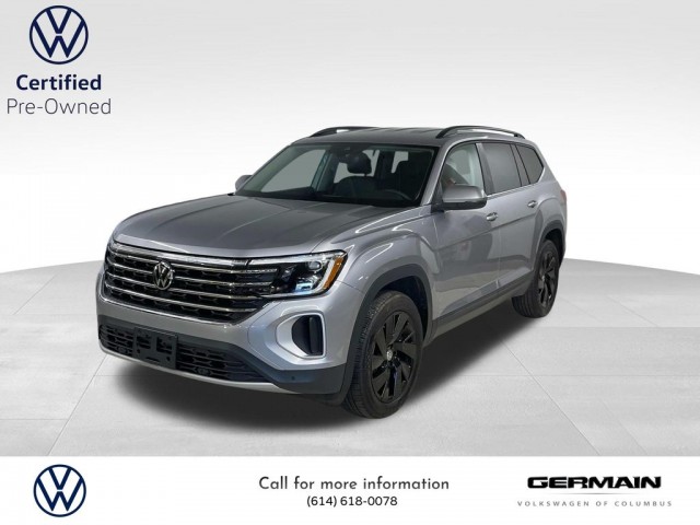 Certified Pre-Owned 2024 Volkswagen Atlas 2.0T SE w/Technology