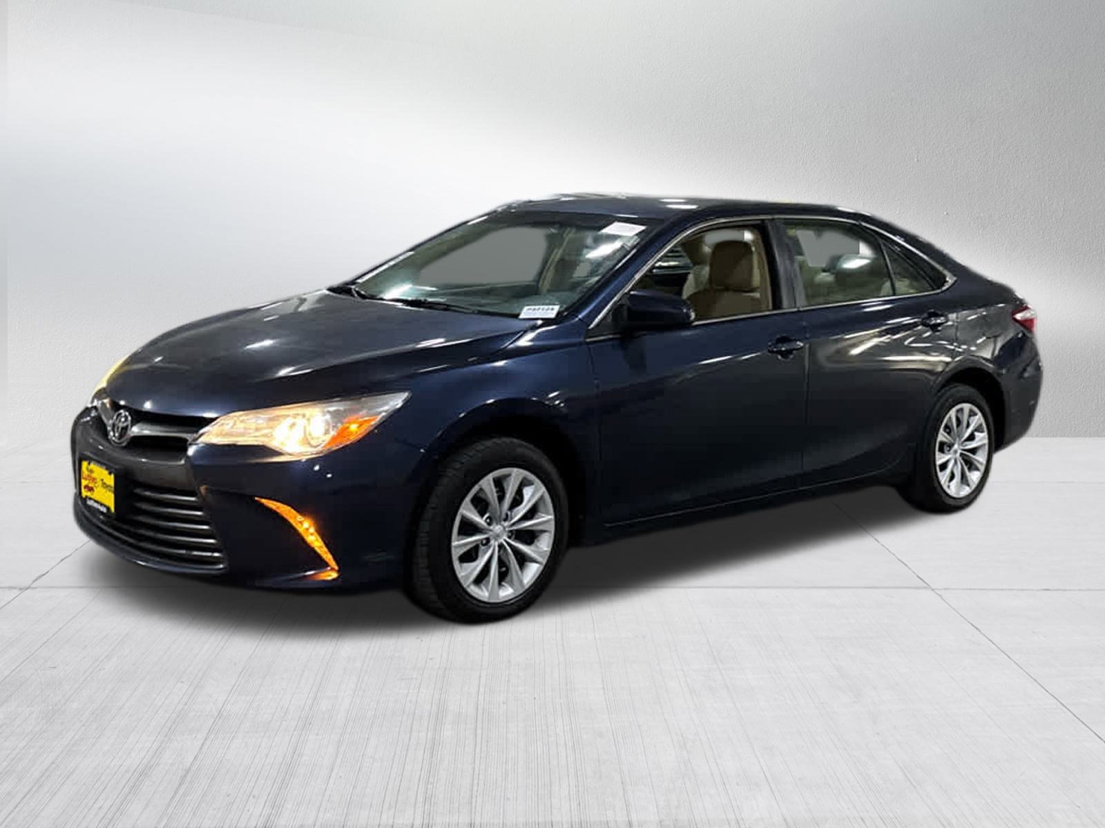 Certified 2015 Toyota Camry LE with VIN 4T4BF1FK1FR508356 for sale in Golden Valley, Minnesota