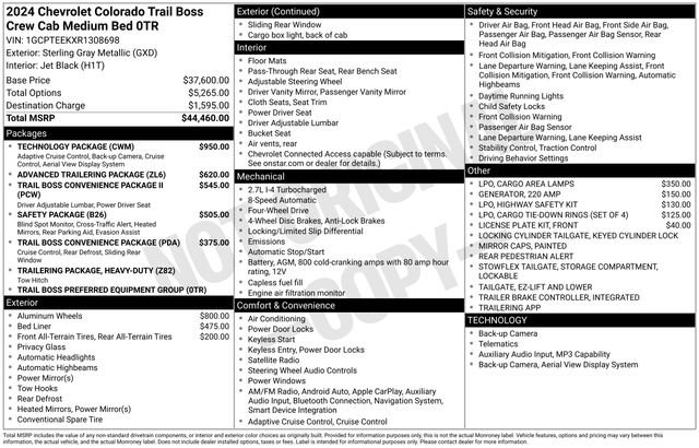 2024 Chevrolet Colorado Trail Boss's photo