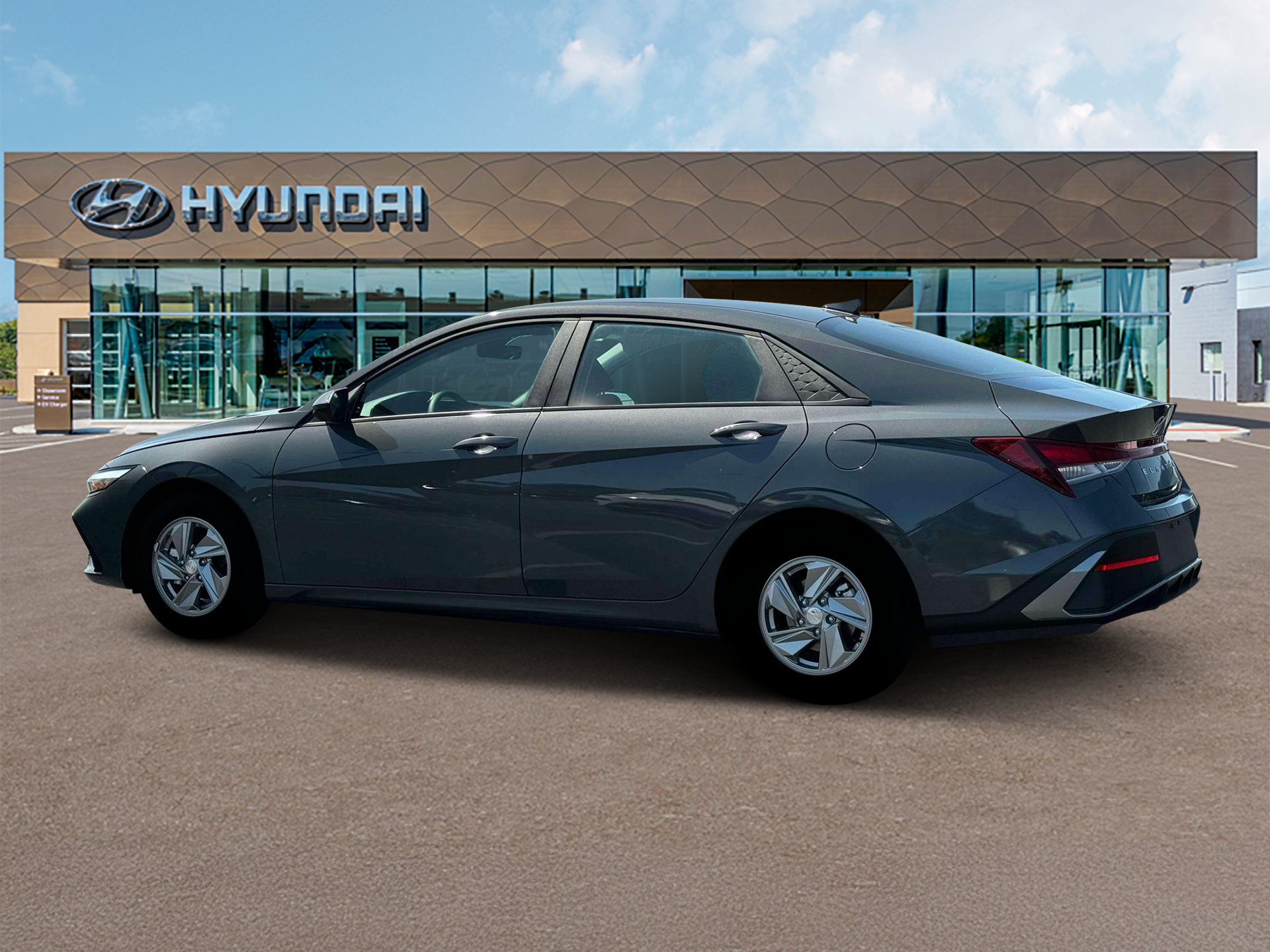 New 2025 Gray Hyundai SE image 4