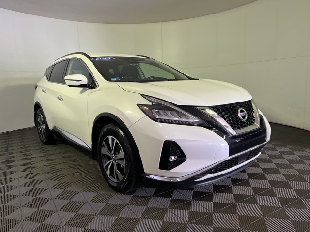 Certified 2021 Nissan Murano SV with VIN 5N1AZ2BSXMC147186 for sale in West Warwick, RI