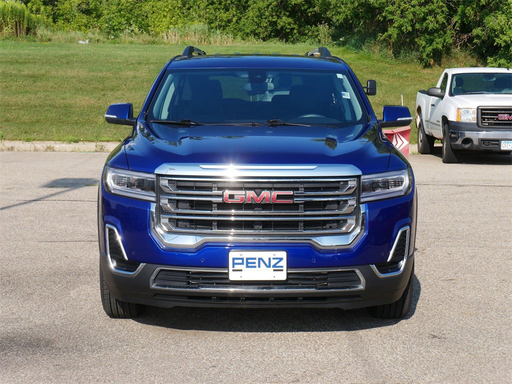 Used 2023 GMC Acadia SLE with VIN 1GKKNRL47PZ177703 for sale in Rochester, Minnesota