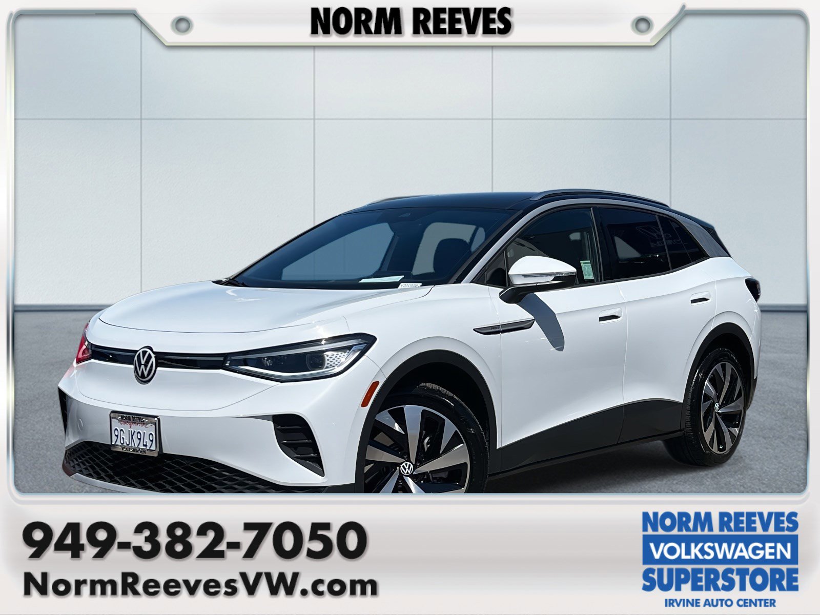 Used 2021 Volkswagen ID.4 PRO S with VIN WVGKMPE23MP027010 for sale in Irvine, CA