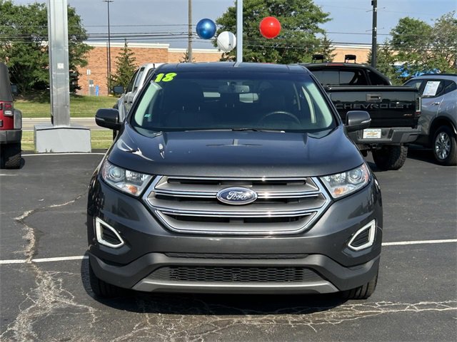 Used 2018 Ford Edge Titanium with VIN 2FMPK4K81JBB71550 for sale in Woodhaven, MI