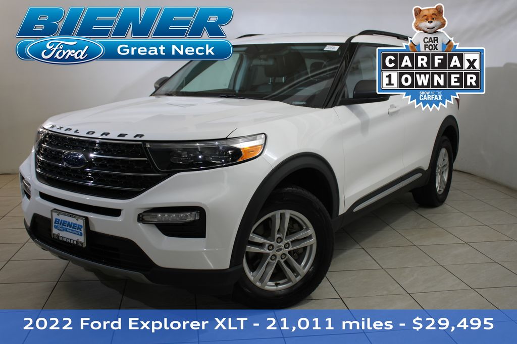 Used 2022 White Ford XLT image 1