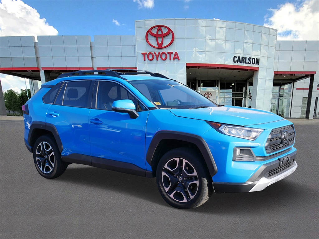 Certified 2019 Toyota RAV4 Adventure with VIN 2T3J1RFV7KW031530 for sale in Minneapolis, Minnesota
