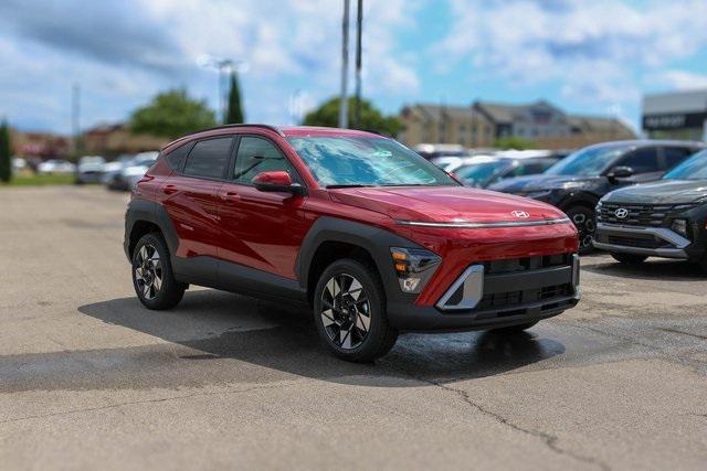 New 2025 Red Hyundai SEL AWD image 1