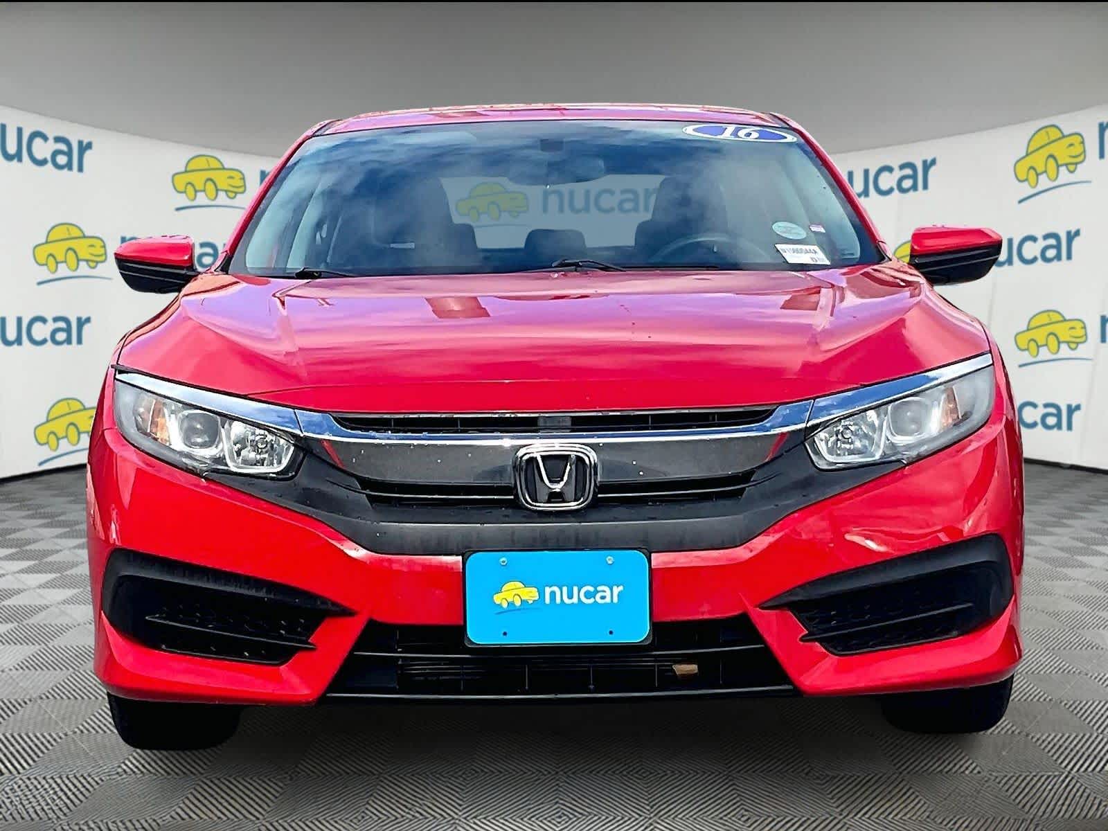 Used 2016 Honda Civic LX with VIN 2HGFC2F52GH550954 for sale in Norwood, MA