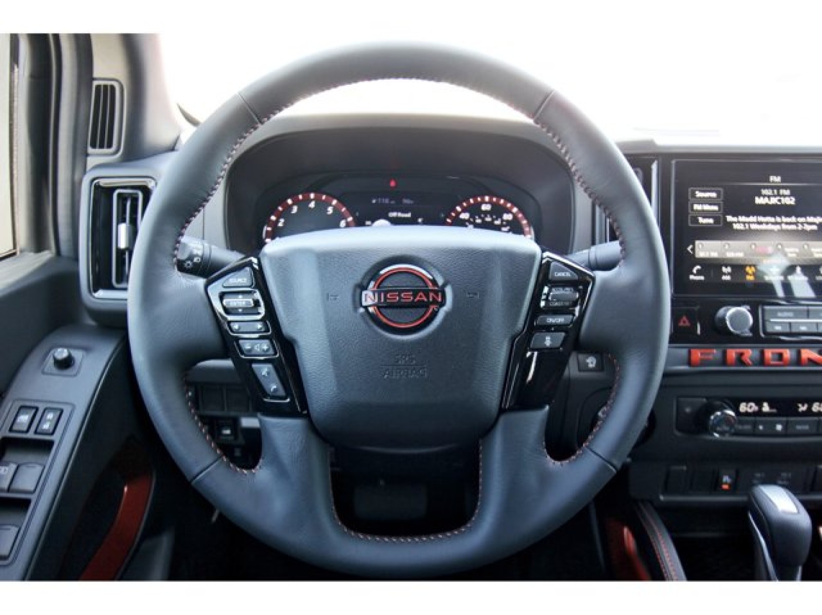 2025 Nissan Frontier Crew Cab PRO-4X® Orange at Robbins Nissan