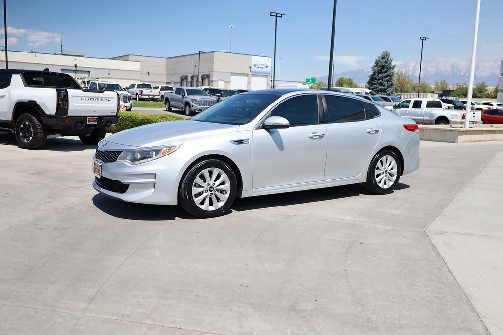 Used 2016 Kia Optima EX with VIN 5XXGU4L35GG057948 for sale in American Fork, UT