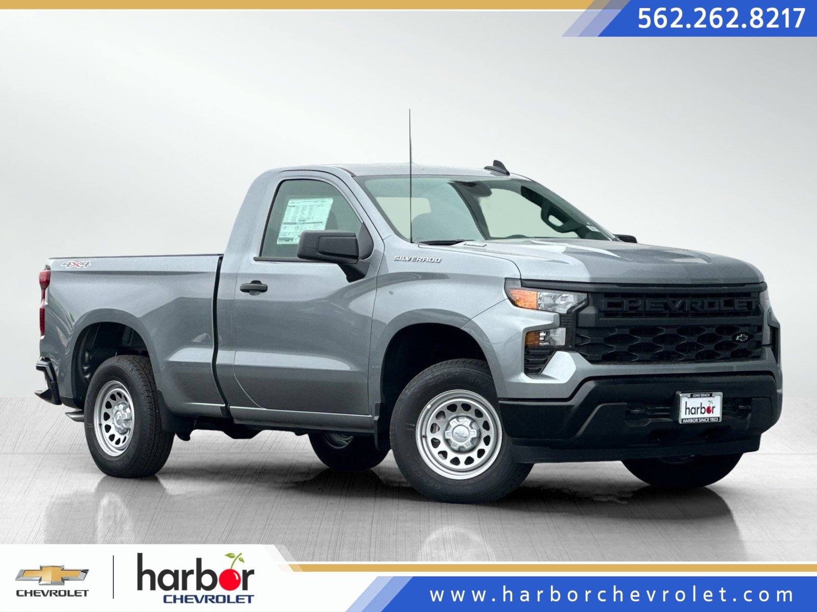 New 2025 Chevrolet Silverado 1500 WT Regular Cab in Long