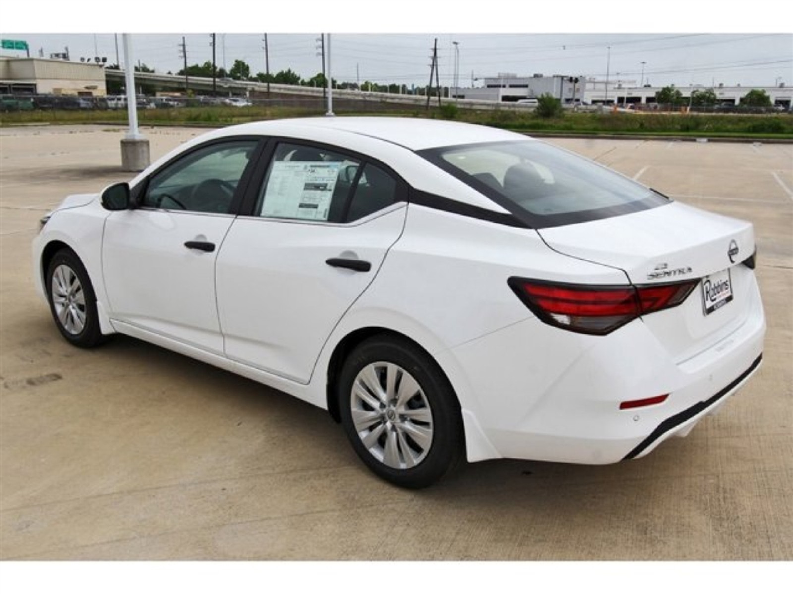 2025 Nissan Sentra S White at Robbins Nissan
