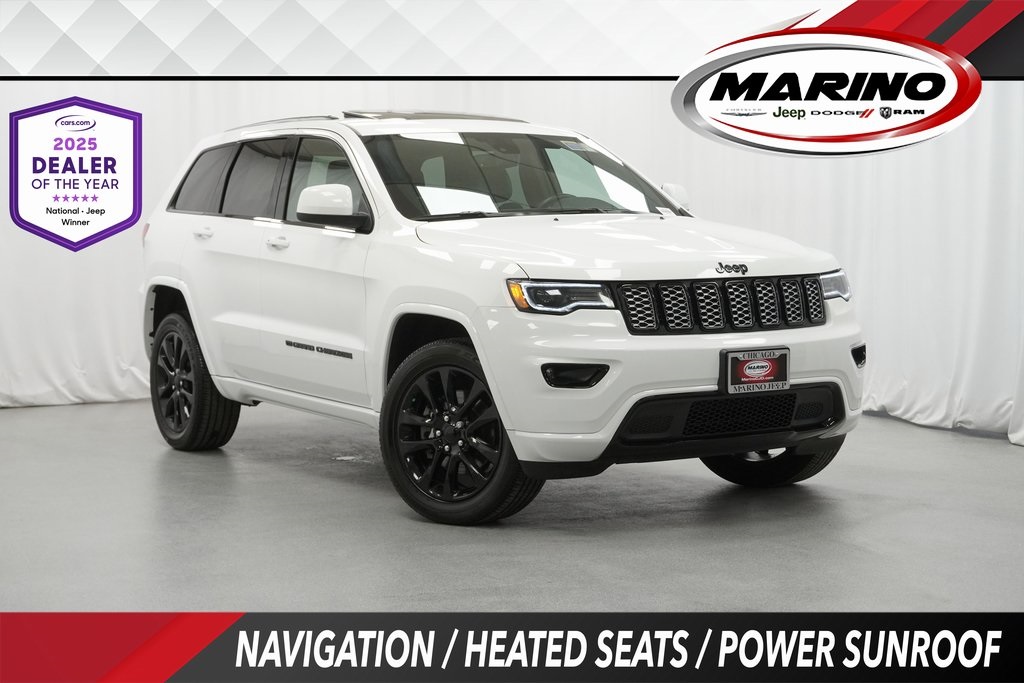 Certified Used 2022 White Jeep Laredo X image 1