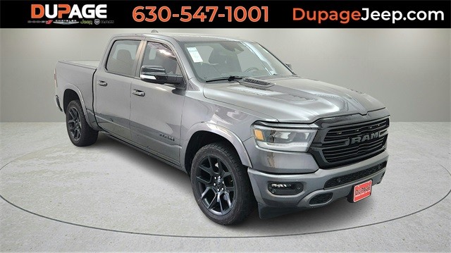PRE-OWNED 2022 RAM 1500 LARAMIE WITH NAVIGATION & 4WD