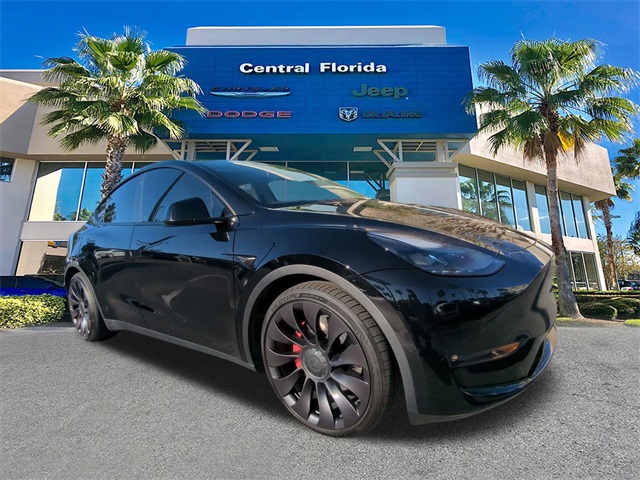 Used 2022 Tesla Model Y Performance with VIN 7SAYGDEF1NF377127 for sale in Kansas City