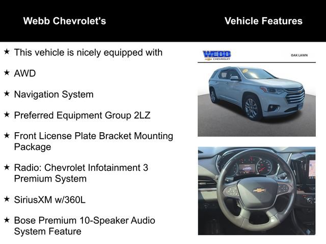 2020 Chevrolet Traverse High Country photo 3