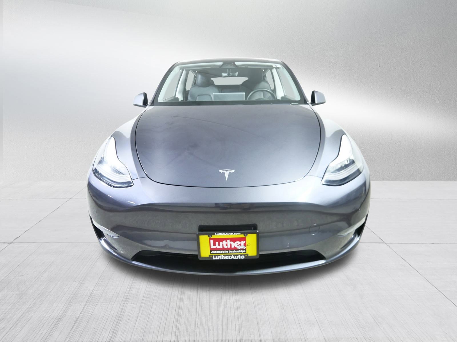Used 2021 Tesla Model Y Long Range with VIN 5YJYGDEE7MF062254 for sale in Golden Valley, MN