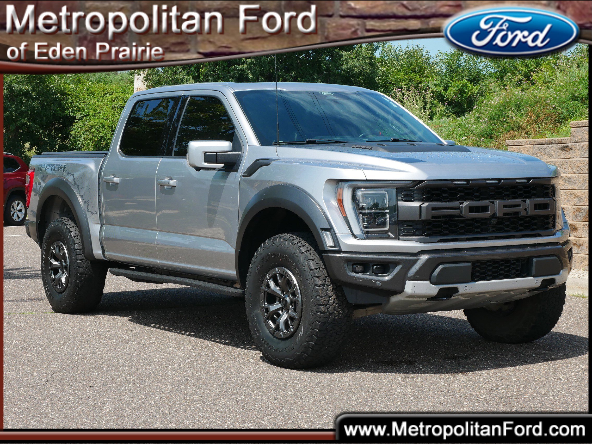 Used 2022 Ford F-150 Raptor with VIN 1FTFW1RG1NFB38438 for sale in Eden Prairie, Minnesota