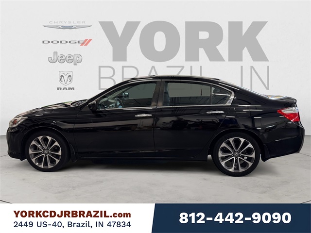 Used 2015 Honda Accord Sport with VIN 1HGCR2F56FA238277 for sale in Brazil, IN