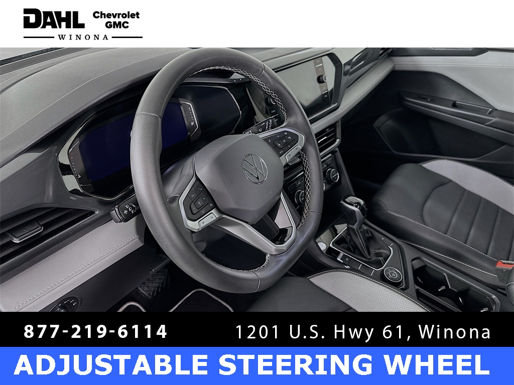 Used 2022 Volkswagen Taos SEL with VIN 3VV2X7B21NM097212 for sale in Winona, Minnesota