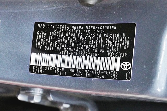 Used 2025 Blue Toyota XSE image 32