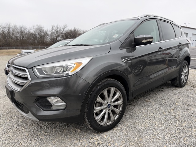 Used 2017 Ford Escape Titanium with VIN 1FMCU0JDXHUE71916 for sale in Augusta, KS