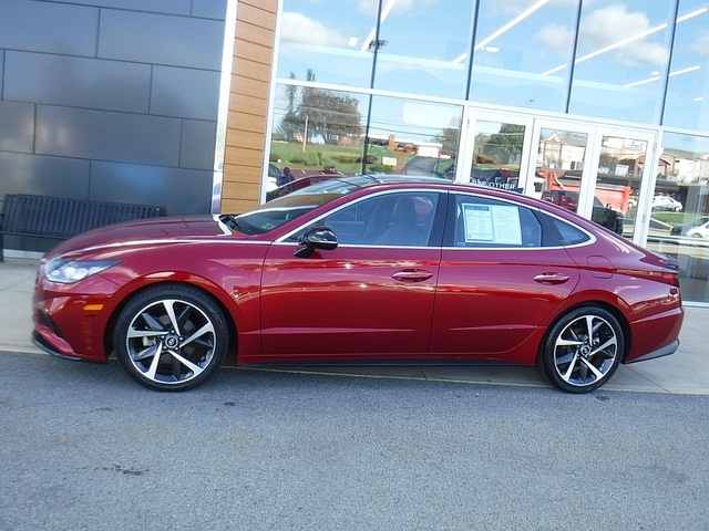 Used 2023 Hyundai Sonata SEL Plus with VIN KMHL44J29PA272880 for sale in Delmont, PA