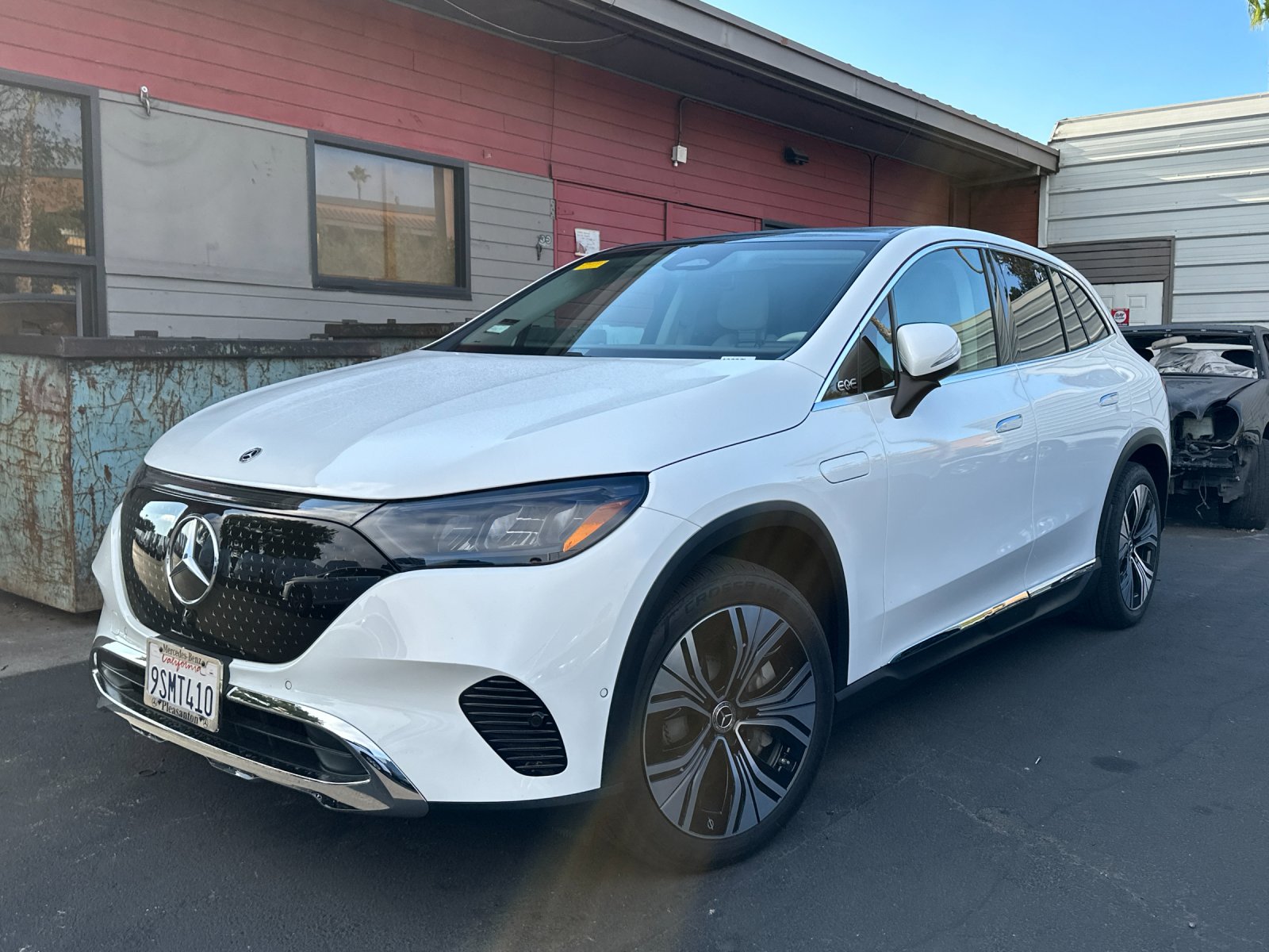Used 2025 Mercedes-Benz EQE SUV Base with VIN 4JGGM1CBXSA059202 for sale in Pleasanton, CA