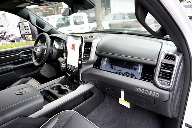 New 2026 Bright White Clear-Coat Exterior Paint RAM Laramie image 13