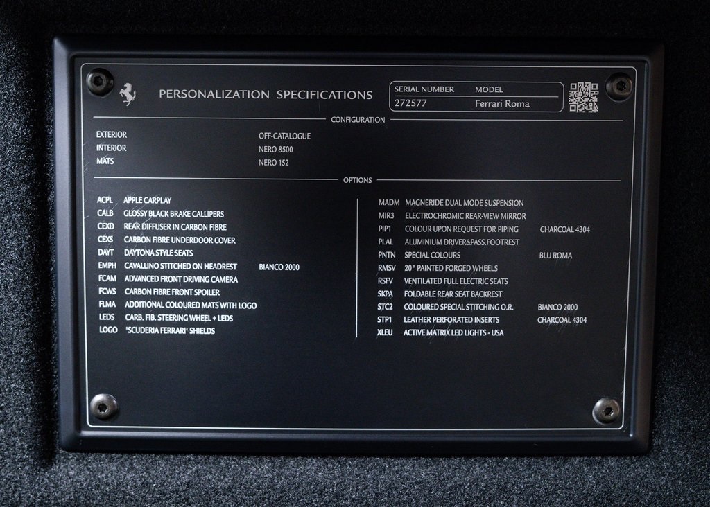 Certified Used 2022 Blu Roma Ferrari Base image 26