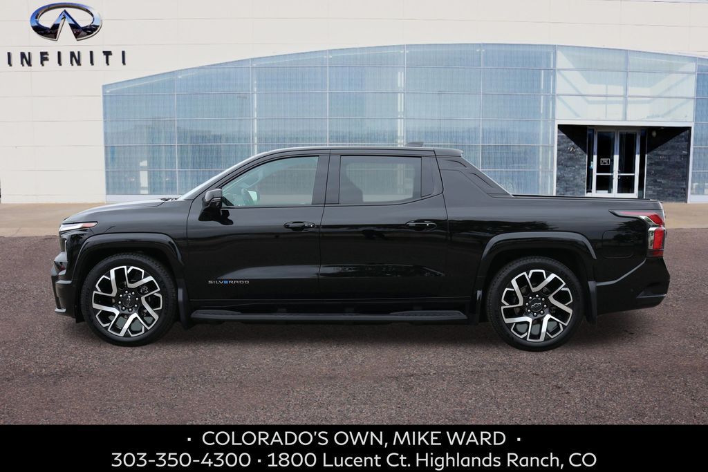 Used 2024 Chevrolet Silverado EV RST with VIN 1GC40ZEL1RU301651 for sale in Highlands Ranch, CO