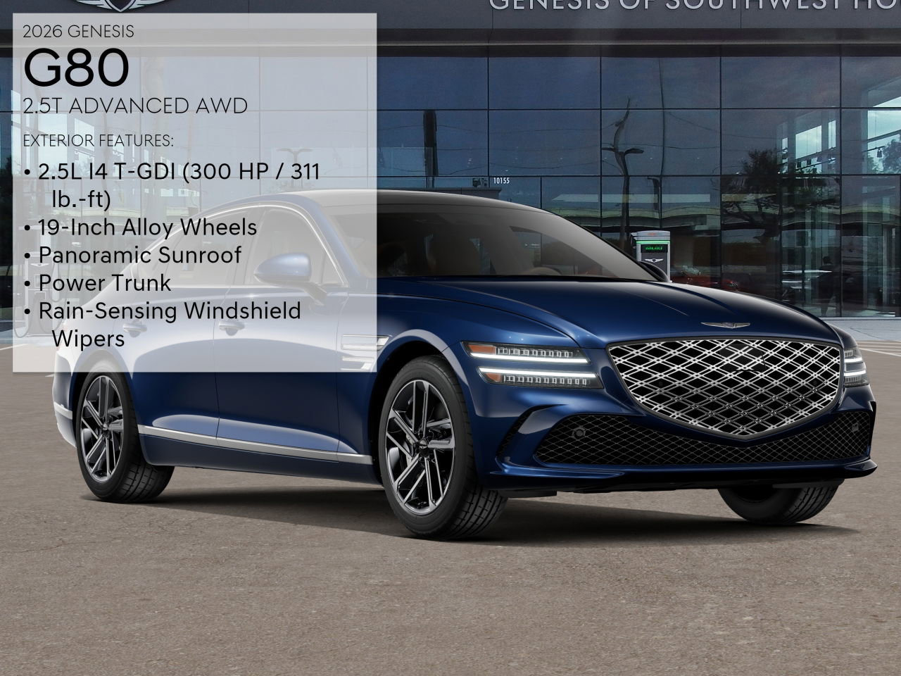 2026 Genesis G80 2.5T Advanced photo 3