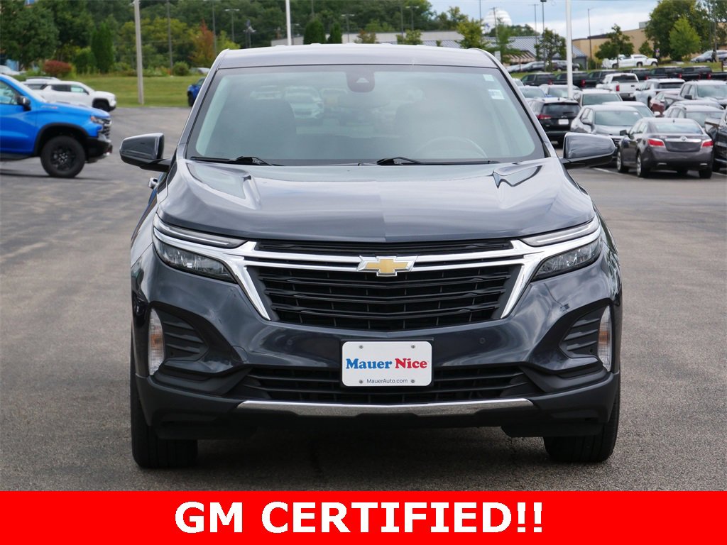 Certified 2022 Chevrolet Equinox LT with VIN 2GNAXUEVXN6151977 for sale in Inver Grove Heights, Minnesota